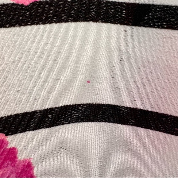 J.Crew Floral Stripe Chiffon Cami 2 - Picture 4 of 4